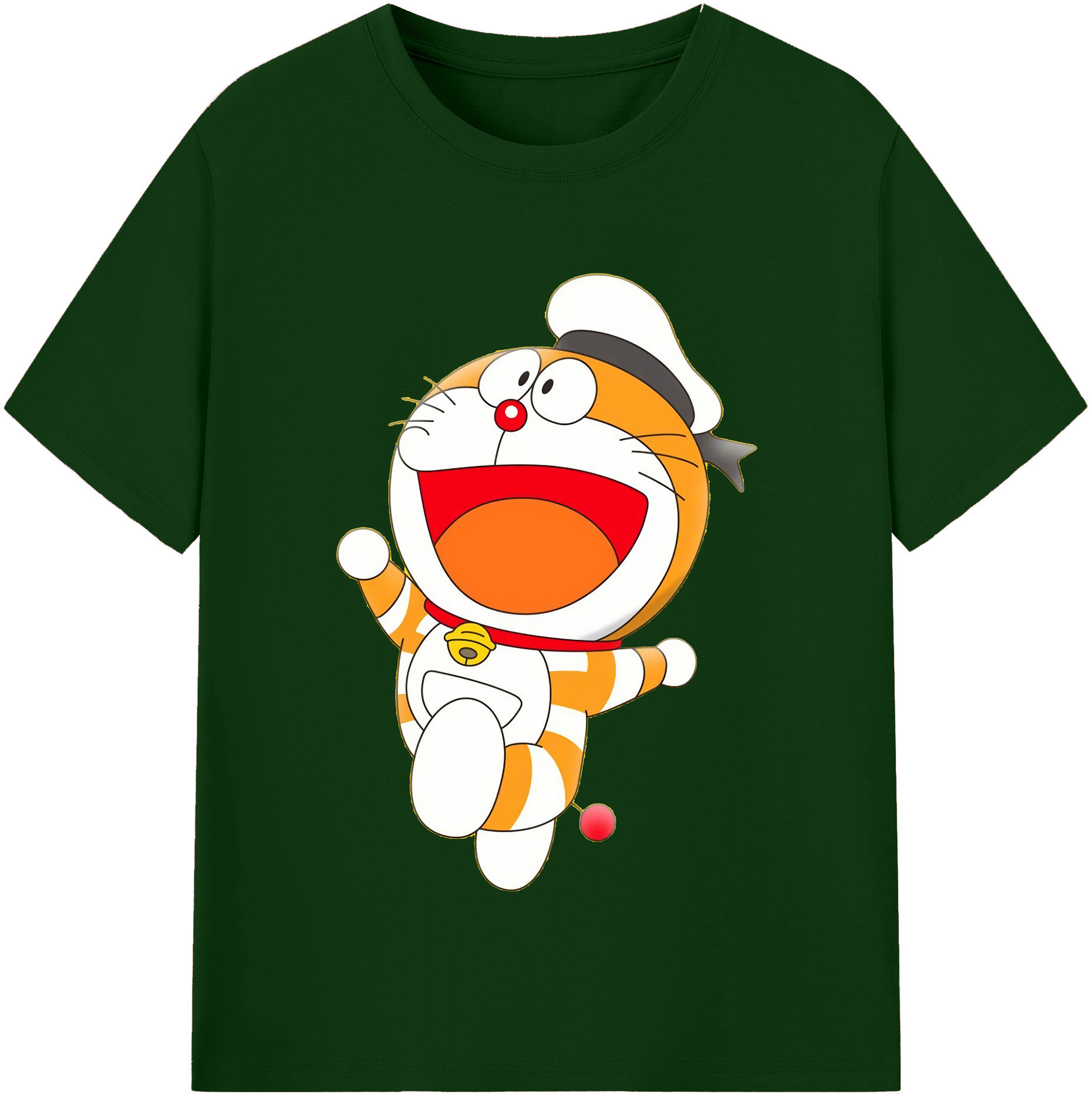 （画像用） ドラえもん Doraemon 綿100％半袖Tシャツ（フロントプリント）